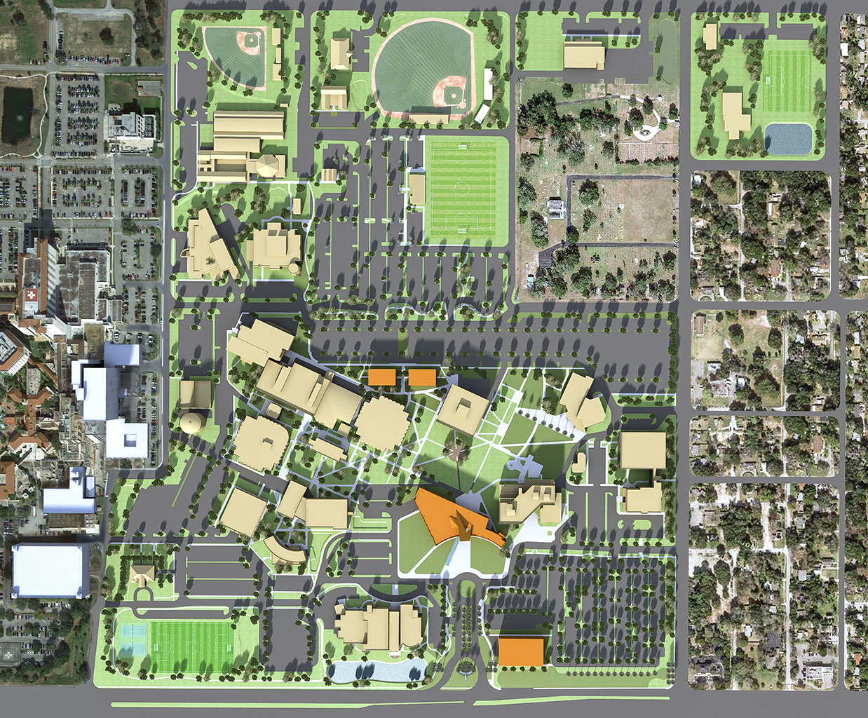 Daytona State College Campus Map